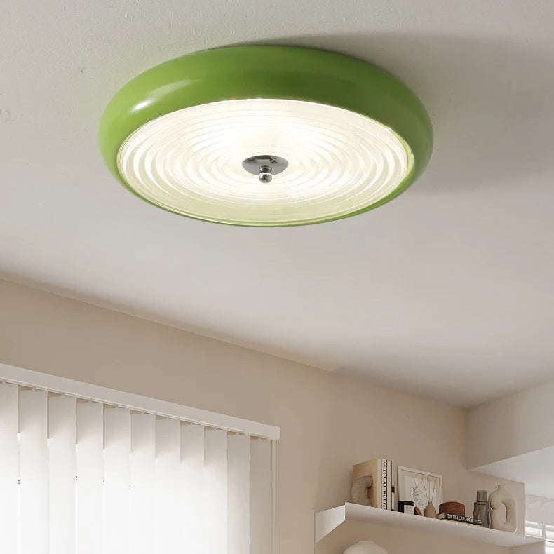 Modern Round LED Flush Mount Ceiling Light -Homdiy