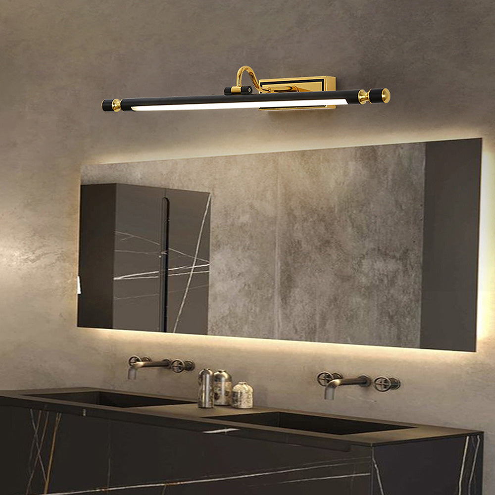 Black Simple LED Bathroom Vanity Wall Light