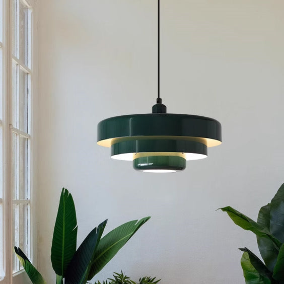 Vintage Iron Pendant Light Bauhaus Hanging Light -Homdiy