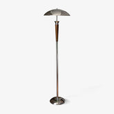 Chrome Mushroom Shape Floor Lamp -Homdiy