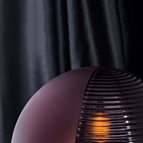 Minimalist Bubble Glass Lampshade Floor Lamp -Homdiy