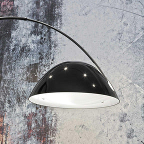 Modern Arc Floor Lamp with Metal Shade -Homdiy