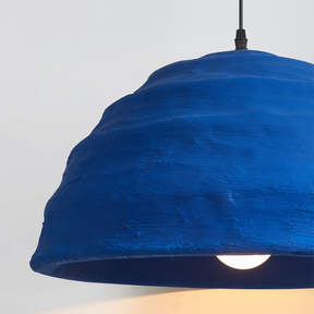 Wabi Blue Ceramic Pendant Light For Living Room -Homdiy