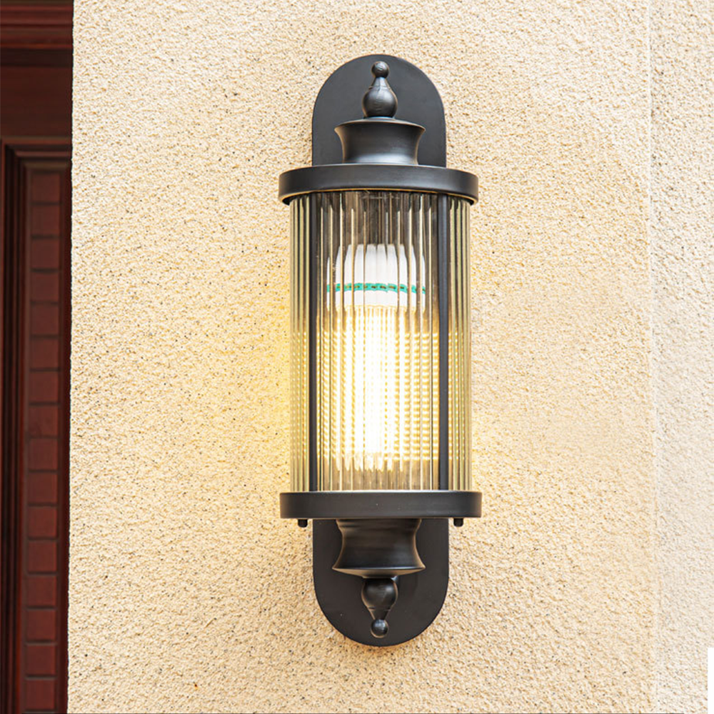 Vintage Lantern Outdoor Wall Lamp -Homdiy