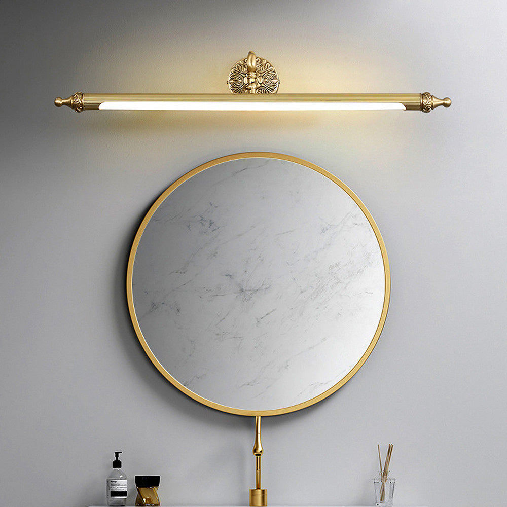 Vintage Gold Metal Bathroom Vanity Wall Lighting