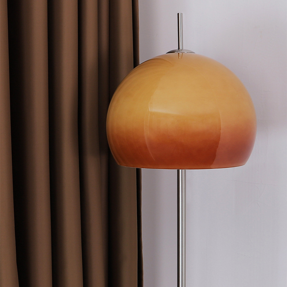 Bauhaus Mushroom Shape Medieval Living Room Retro Glass Table Lamp -Homdiy
