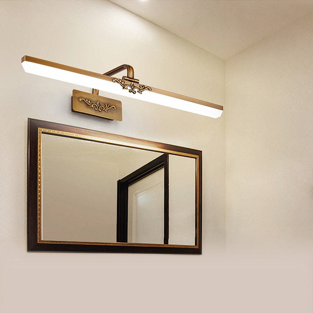 Vintage Bronze Metal Bathroom Vanity Wall Lighting