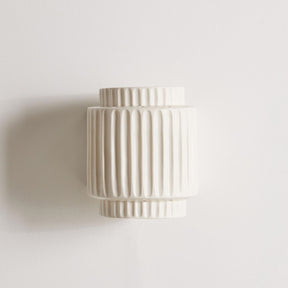 Minimalist Bedside Semi Flush Mount Wall Lamp Cream Style Wall Lighting -Homdiy