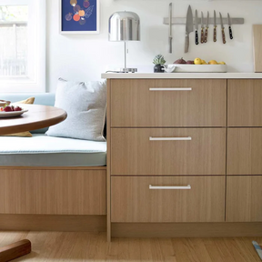 Brushed Nickel Modern Cabinet Handles Kitchen Bar Cabinet Pulls -Homdiy