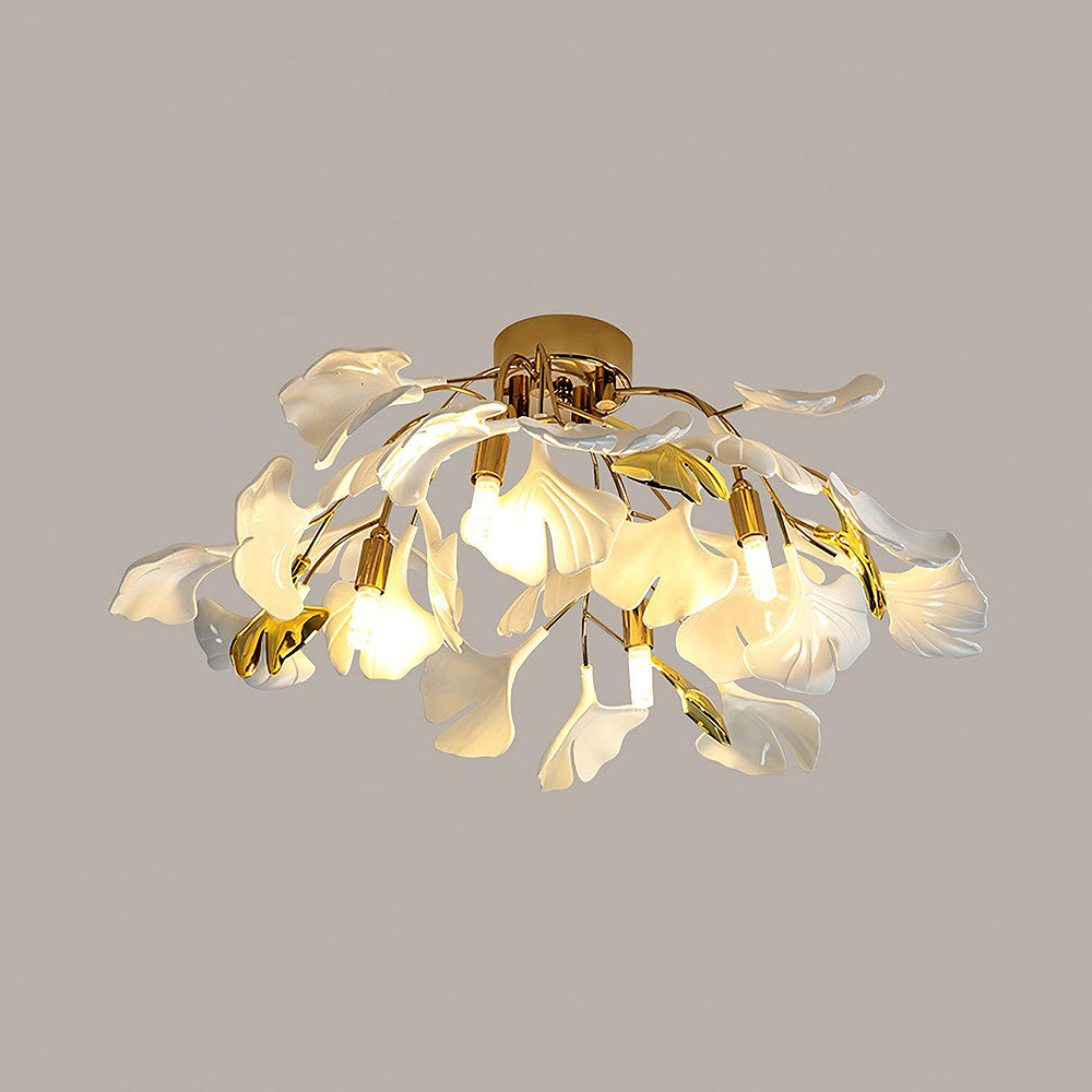 Luxury Falling Flower Ceiling Lamp