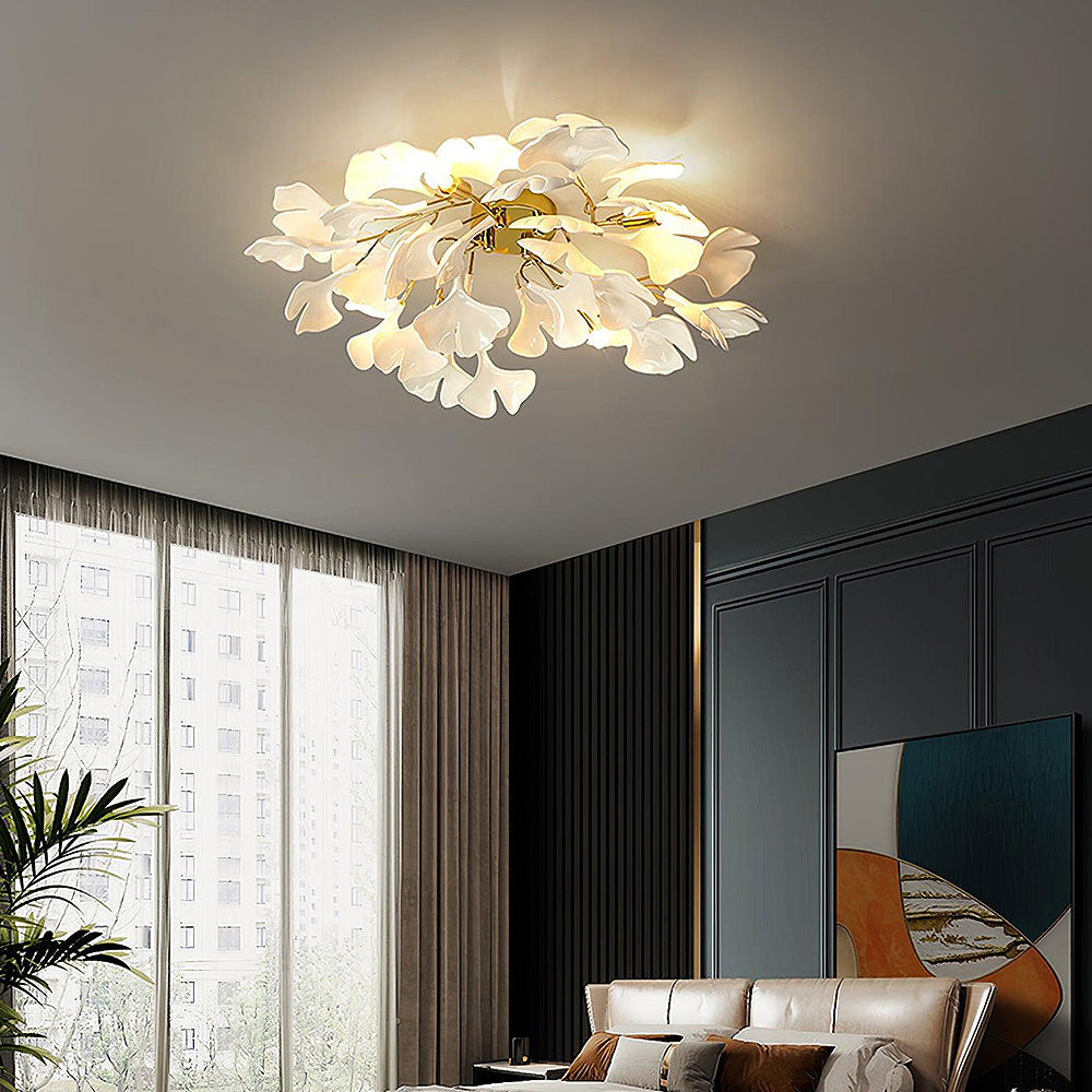 Luxury Falling Flower Ceiling Lamp -Homdiy