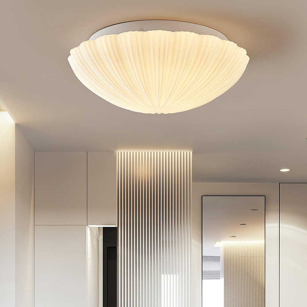 Retro Seashell LED Round Ceiling Lamp