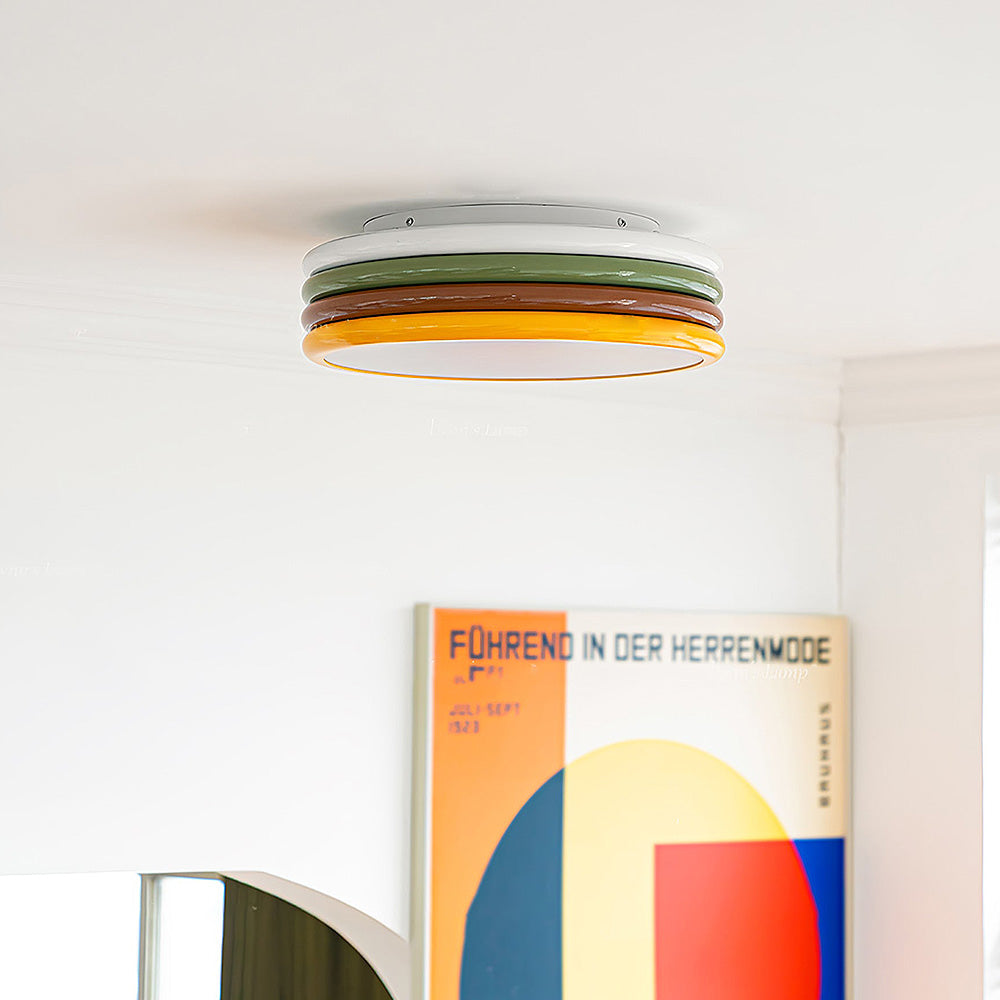 Creative Color Stack Ceiling Lamp