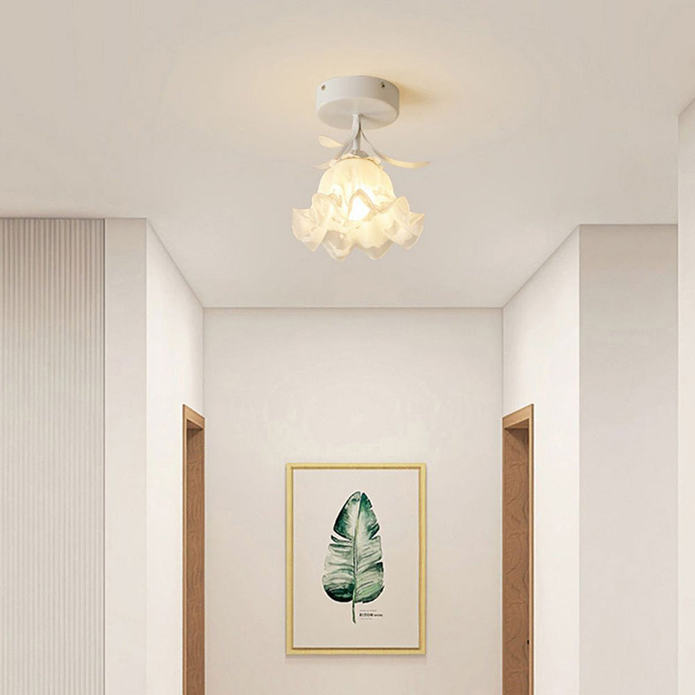 French Tiffany Simple Mini Flower Ceiling Light -Homdiy