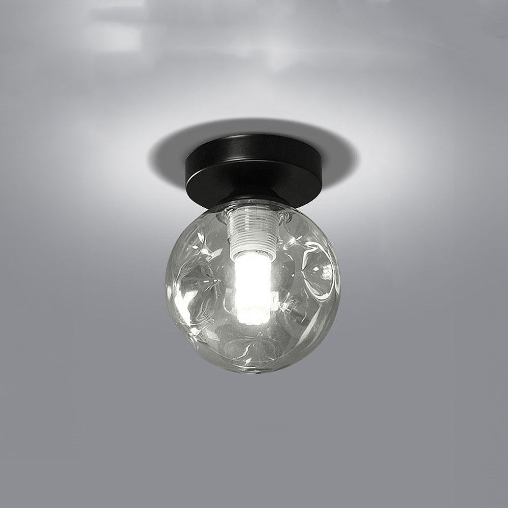 Scandinavian Glass Ball Ceiling Light -Homdiy