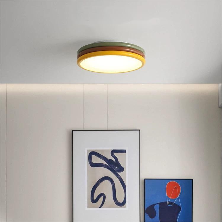Creative Color Stack Ceiling Lamp