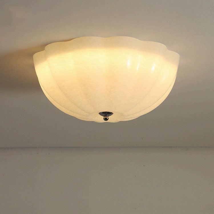 French Bedroom White Ceiling Lamp