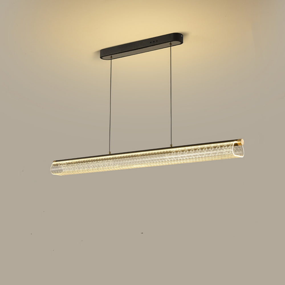 Bauhaus Frosted Clear Long LED Pendant Light -Homdiy