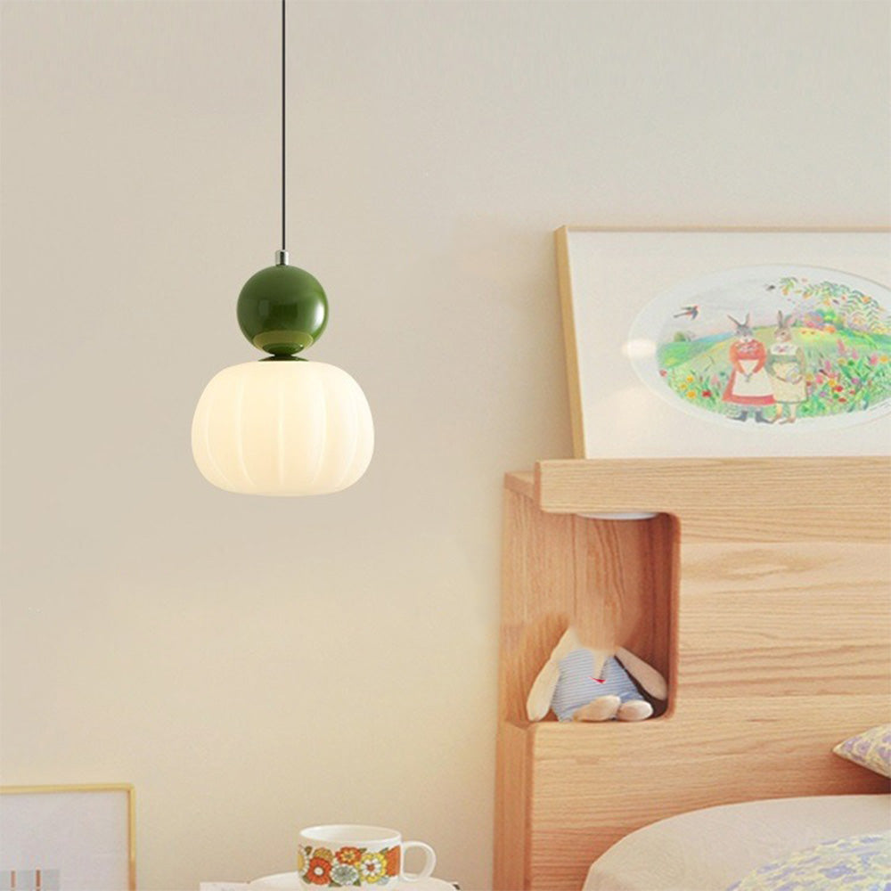 Modern Cute Pumpkin Mini Pendant Lamp -Homdiy