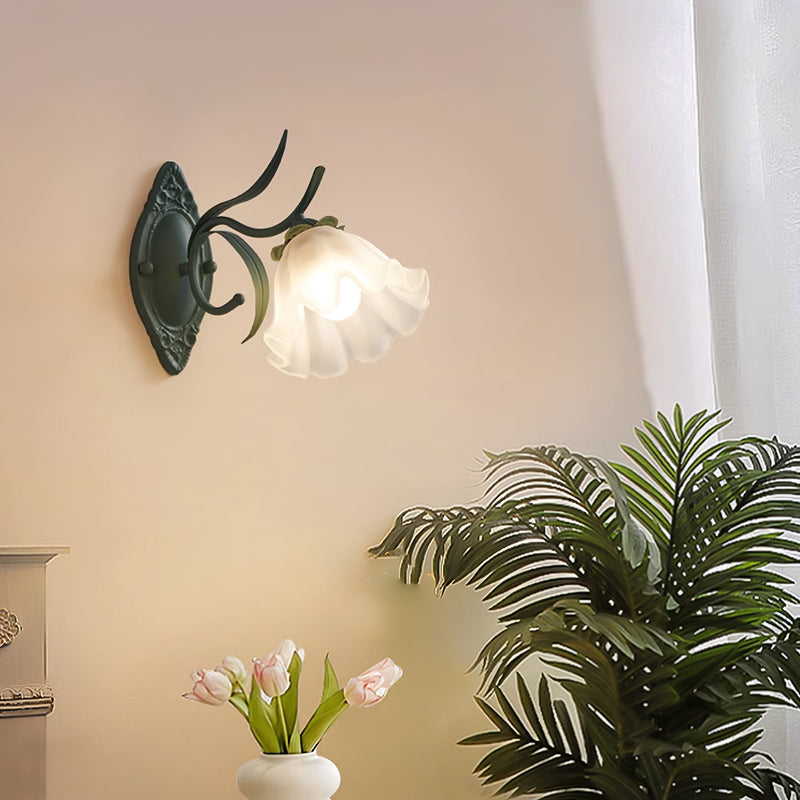 Lily of the Valley Flower Wall Lamp -Homdiy