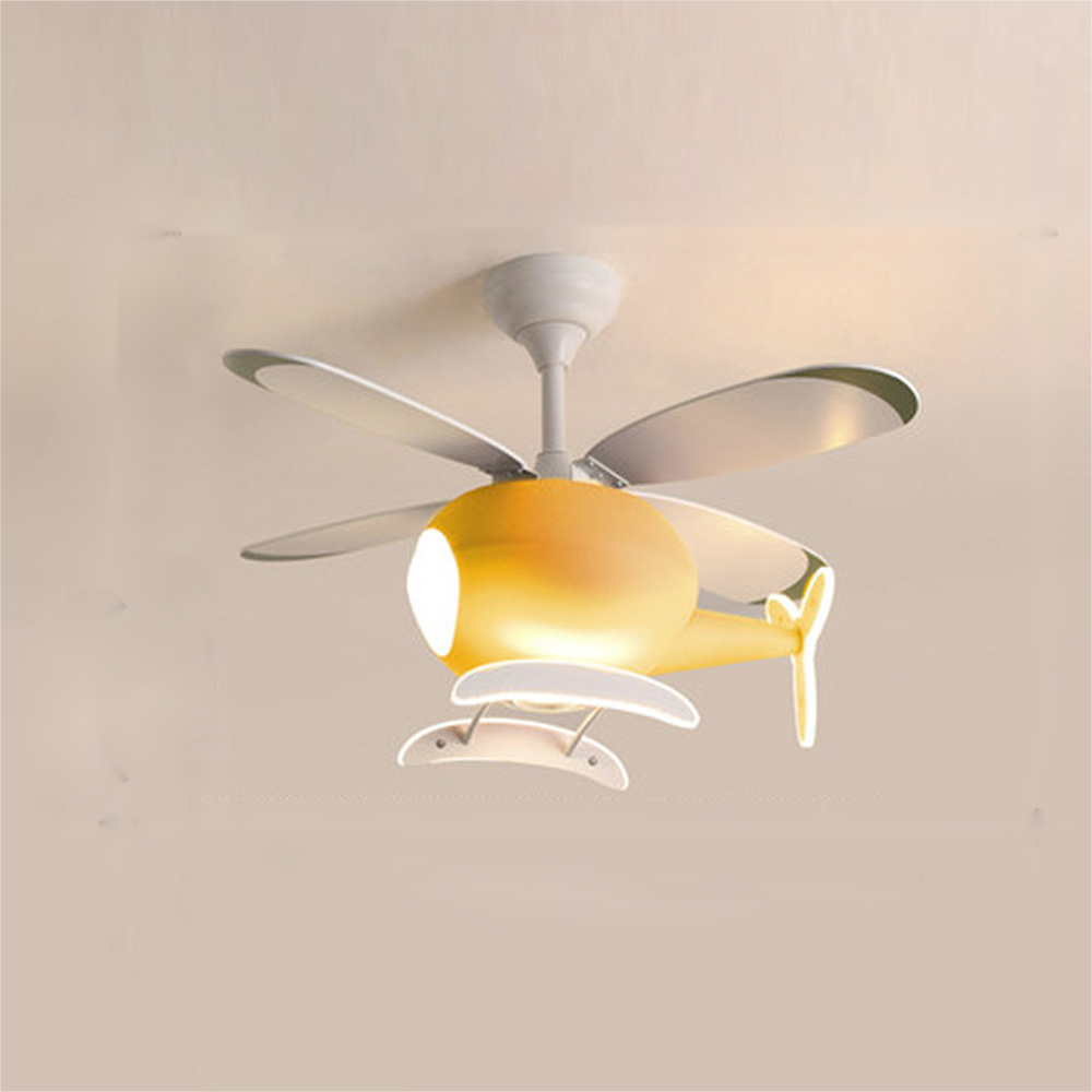 Creative Aircraft Ceiling Fans with LED Lights