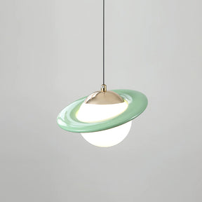 Colorful Small Planet Glass Pendant Light