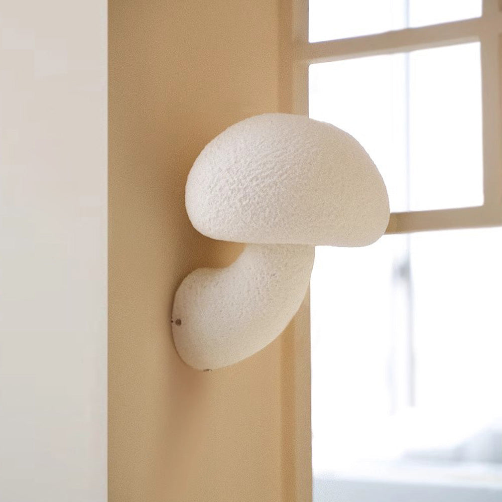 Creative Mushroom Mini Resin Wall Light -Homdiy