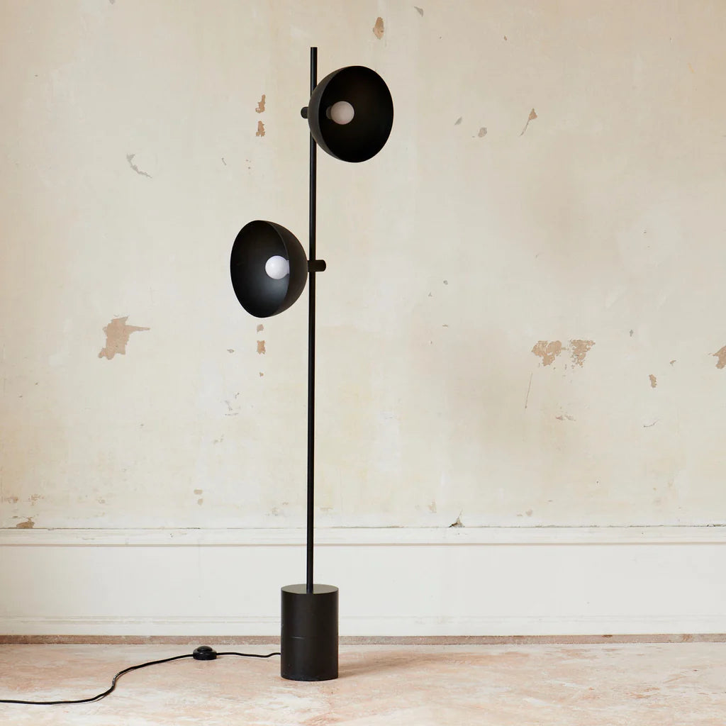 Nordic Black Modern Marble Floor Lamp -Homdiy