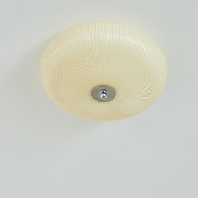 Modern Cream Glass Ceiling Light -Homdiy