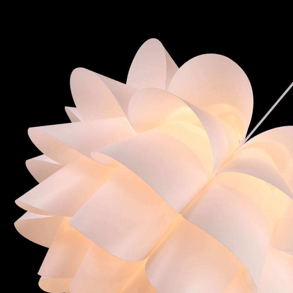 Modern Lotus Flower Shape Lampshade Pendant Chandelier -Homdiy
