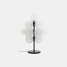 Minimalist Bubble Glass Lampshade Floor Lamp -Homdiy
