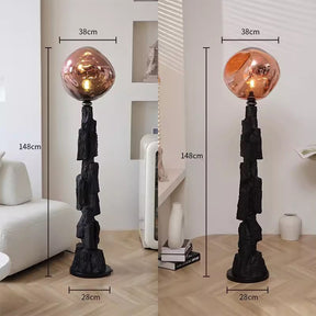 Decoration Corner Standing Lamp Lava Floor Lamp -Homdiy
