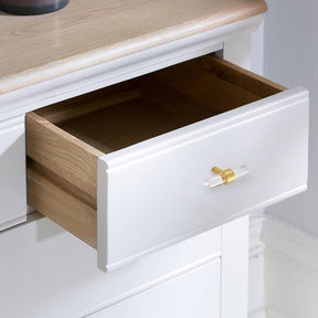 Clear Acrylic Cabinet Pulls Crystal Drawer Knob Pull Dresser Handles -Homdiy