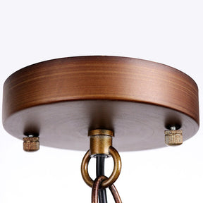 Vintage Loft Coconut Tree Ceiling Light Modern Pendant Light -Homdiy
