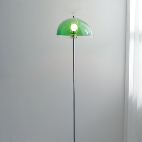 Retro Mushroom Shape Lampshade Floor Lamp for Living Room -Homdiy