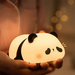 Kawaii Panda Led Silicone Night Light Lamp -Homdiy