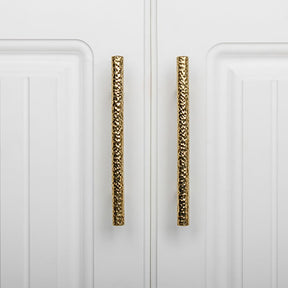 Luxury Solid Golden Round Brass Drawer Wardrobe And Door Handle -Homdiy