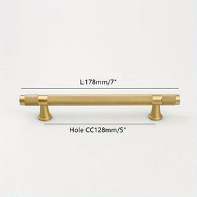 Solid Brass Drawer Handles Bar Cabinet Pulls -Homdiy