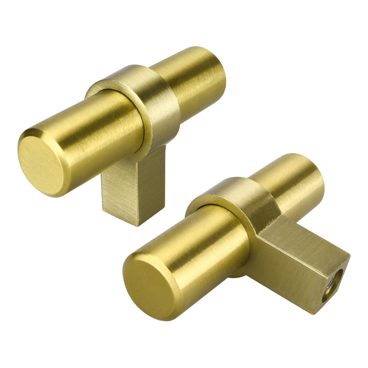30 Pack Modern Drawer And Cabinet Pulls Brushed Gold For Bathroom(LST16GD) -Homdiy