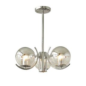 Rero Bauhaus Chandelier with Lampshade Circular Metal -Homdiy