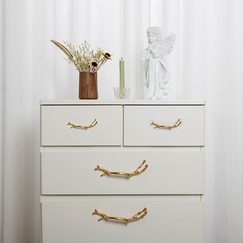 Shiny Gold Branches Cabinet Handles And Drawer Pulls -Homdiy