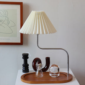Vintage Pleated Fashion Table Lamp -Homdiy