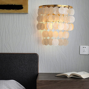 Unique Shell Aisle Wall Lamp -Homdiy