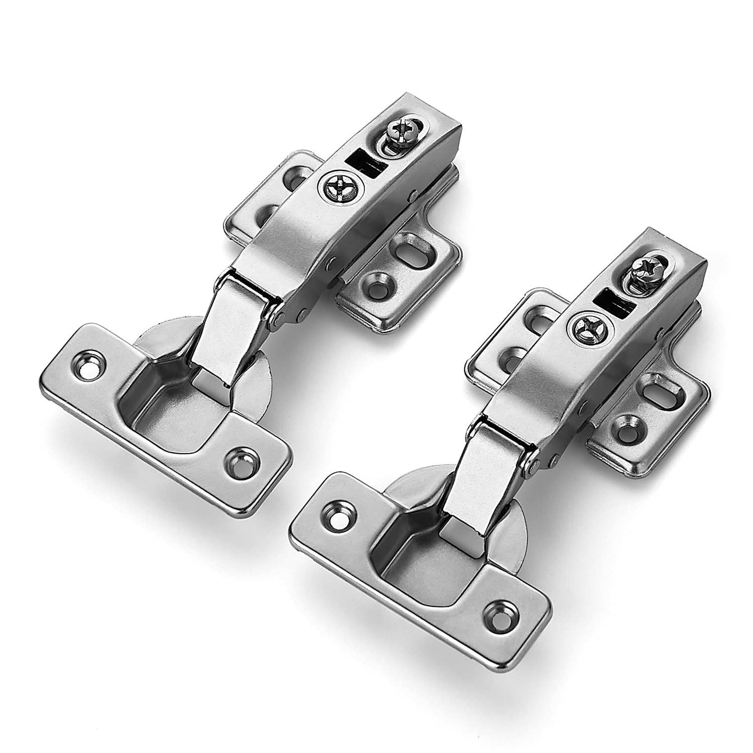 Soft Close Cabinet Hinges European Concealed Hinges Suitable For Kitchen Cabinets Door Stainless Steel Nickel -Homdiy