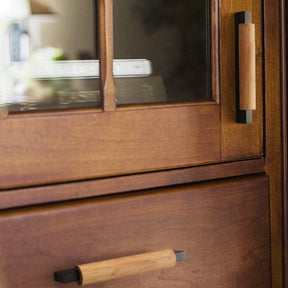 Wood Cabinet Pulls Unique Kitchen Furniture Hardware -Homdiy