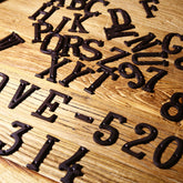 Antique Cast Wrought Iron House Alphabet Letters -Homdiy