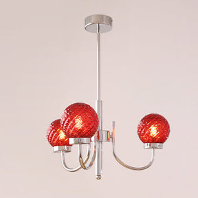 Light Luxury Glass Ball Bedroom Chandelier Light -Homdiy
