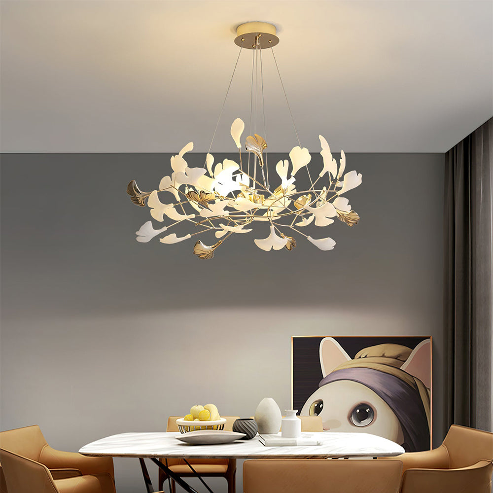 Modern Creative White Living Room Chandeliers -Homdiy