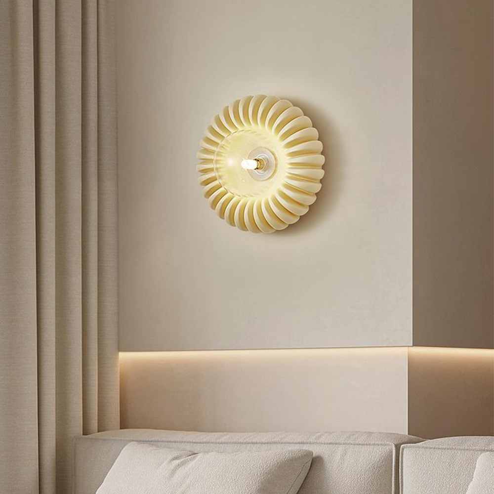 Modern Creative Resin Bedroom Wall Light -Homdiy