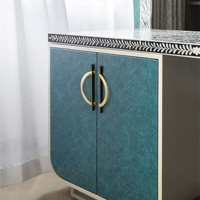 Zinc Alloy Cabinet Handle Semicircle Dresser Knobs -Homdiy